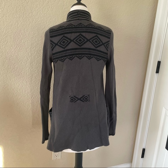 Billabong Black & Grey Open Cardigan - Picture 7 of 15